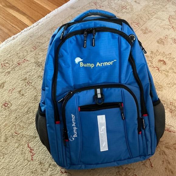 Bump Armor LK Series Backpack in Blue NWOT
